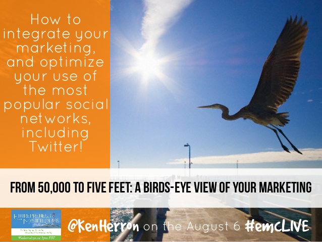 Ken Herron Presents a Birds-Eye View of Marketing